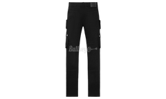 RTA Slate Cargo Skinny Black Jeans
