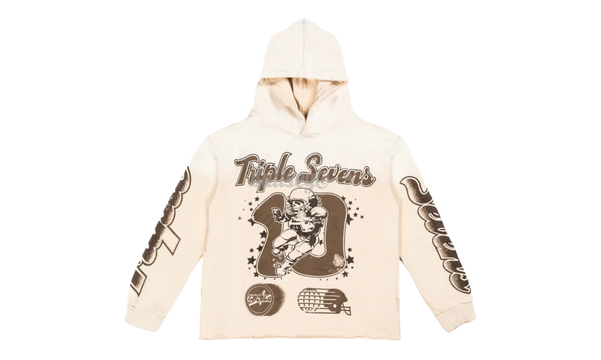 Triple Sevens All Star Football Beige Hoodie