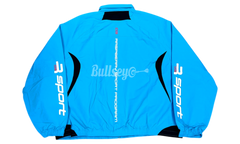 The GV Gallery Raspberry Hills Blue Bermuda Track Jacket