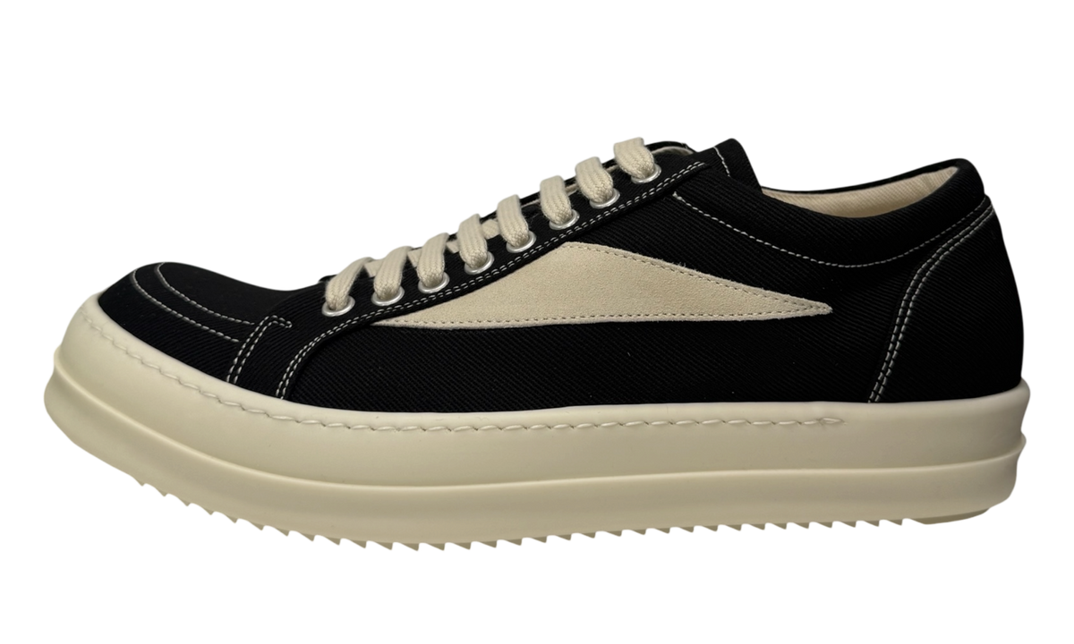 Rick Owens DRKSHDW Vintage Low Black/Milk Sneakers