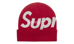 Supreme Big Logo Beanie (FW25) Red