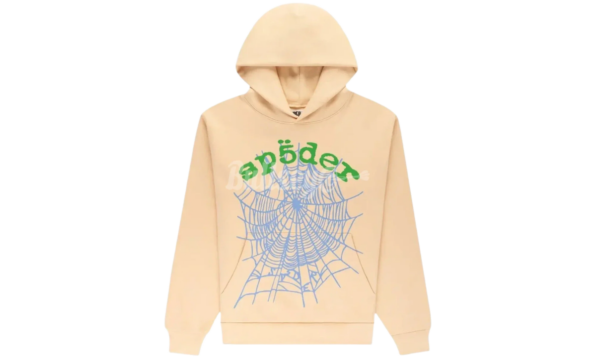 Sp5der OG Web V2 Hoodie Cream