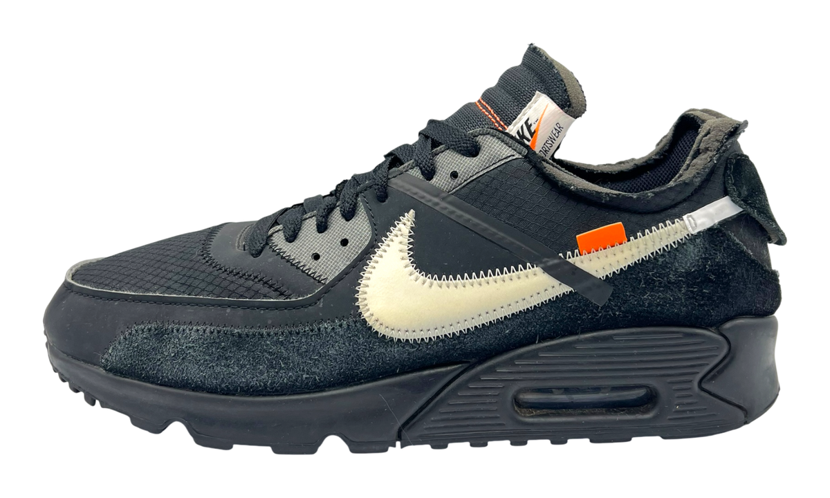Nike Air Max 90 Off-White Black (PreOwned) (No Box)