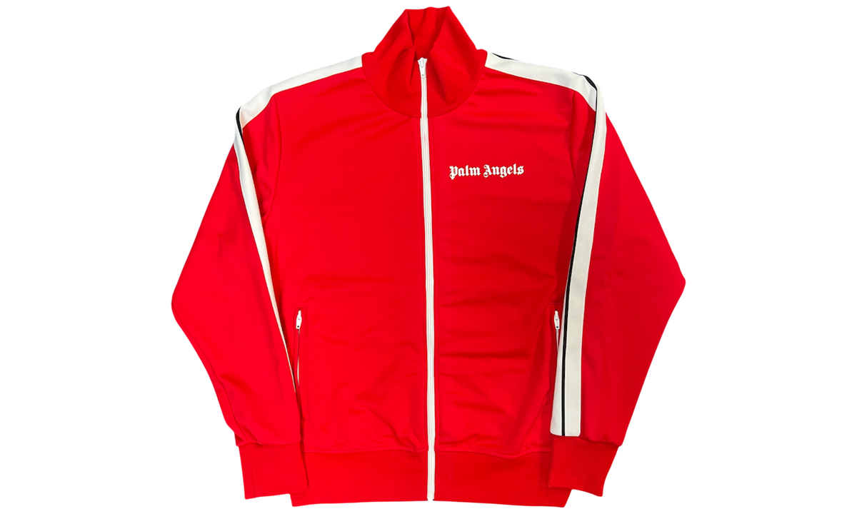 Palm Angels Track Jacket Red/White (PreOwned)