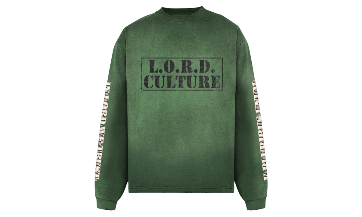 Lord Culture Classified Green Long Sleeve T-Shirt