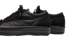 Rick Owens Vintage Black Lace Up Sneakers
