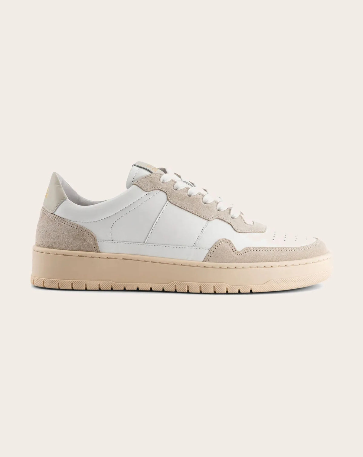 Low sneakers in nappa leather