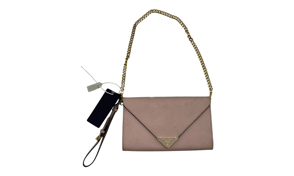 Prada Mini Saffiano Pink Leather Bag (PreOwned)