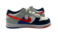 Nike Dunk Low SE "White Light Silver Midnight Navy" PS (Preowned) (No Box)