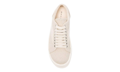 Rick Owens Natural/Milk Low Top Sneakers
