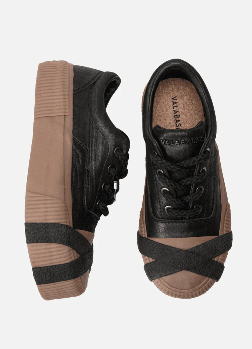 Valabasas "Twisted Metal Black Gum Shoes