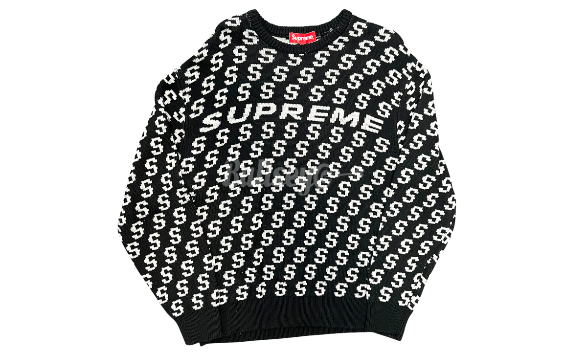 Supreme S Repeat Sweater Black (PreOwned)