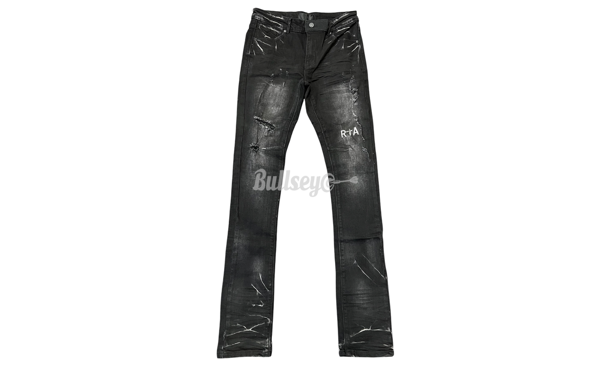 RTA Olivier Worn Out Black Jeans