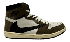 Travis Scott x Air Jordan 1 Retro High OG SP "Mocha" (PreOwned) (No Box)