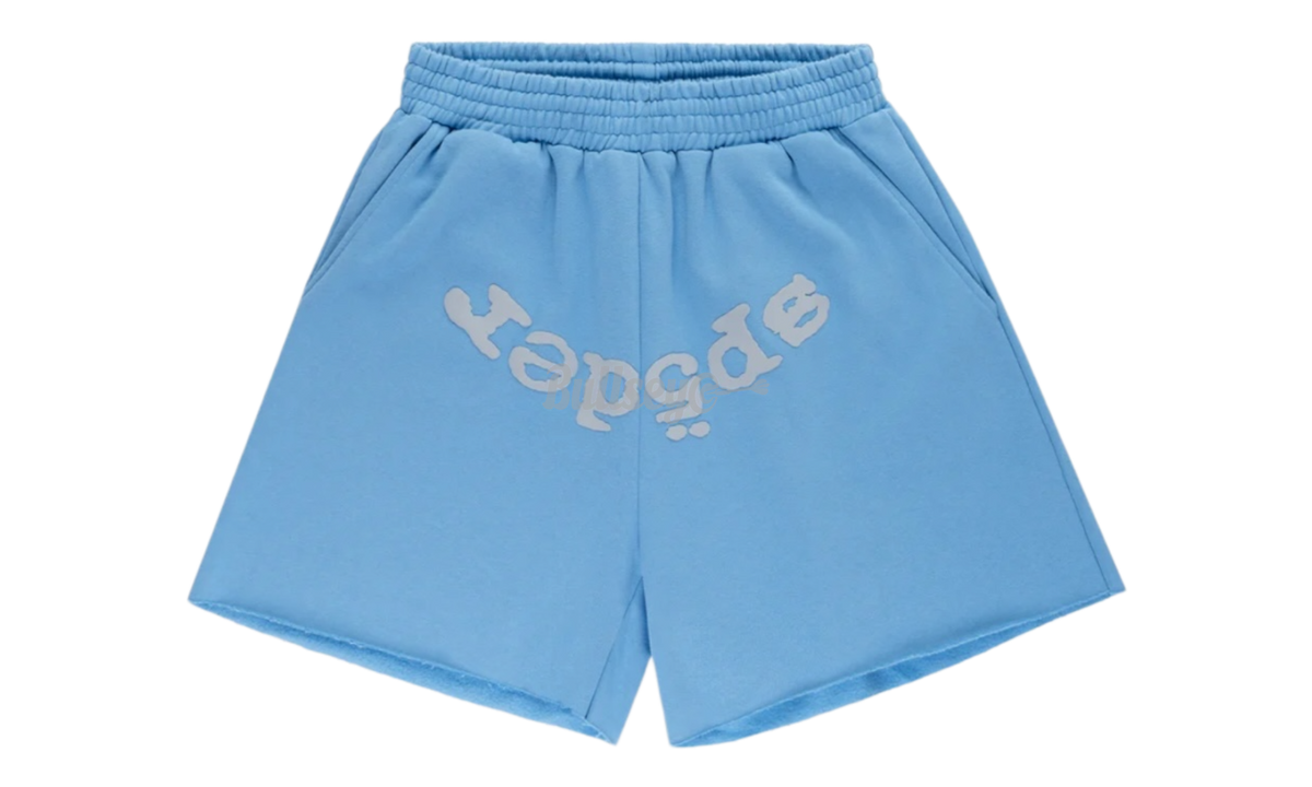 Sp5der OG Web V2 Dusty Blue Shorts