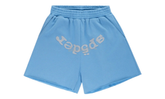 Sp5der OG Web V2 Dusty Blue Shorts