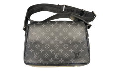 Louis Vuitton Messenger District Monogram Eclipse PM Noir Black (PreOwned)