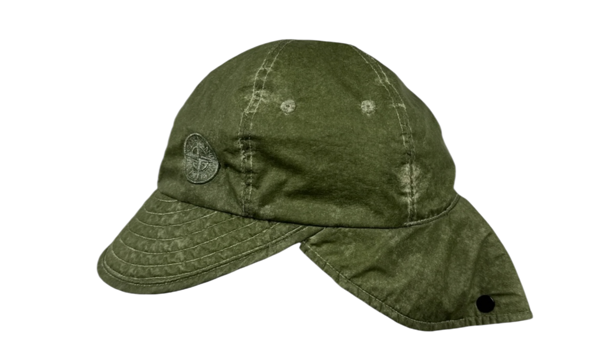 Stone Island Membrane 3L Dust Green Sniper Cap