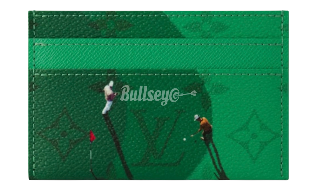 Louis Vuitton Golf Card Case Green