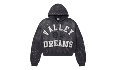 Vale Forever Classico Zip Up Hoodie Black