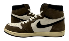 Travis Scott x Air Jordan 1 Retro High OG SP "Mocha" (PreOwned) (No Box)