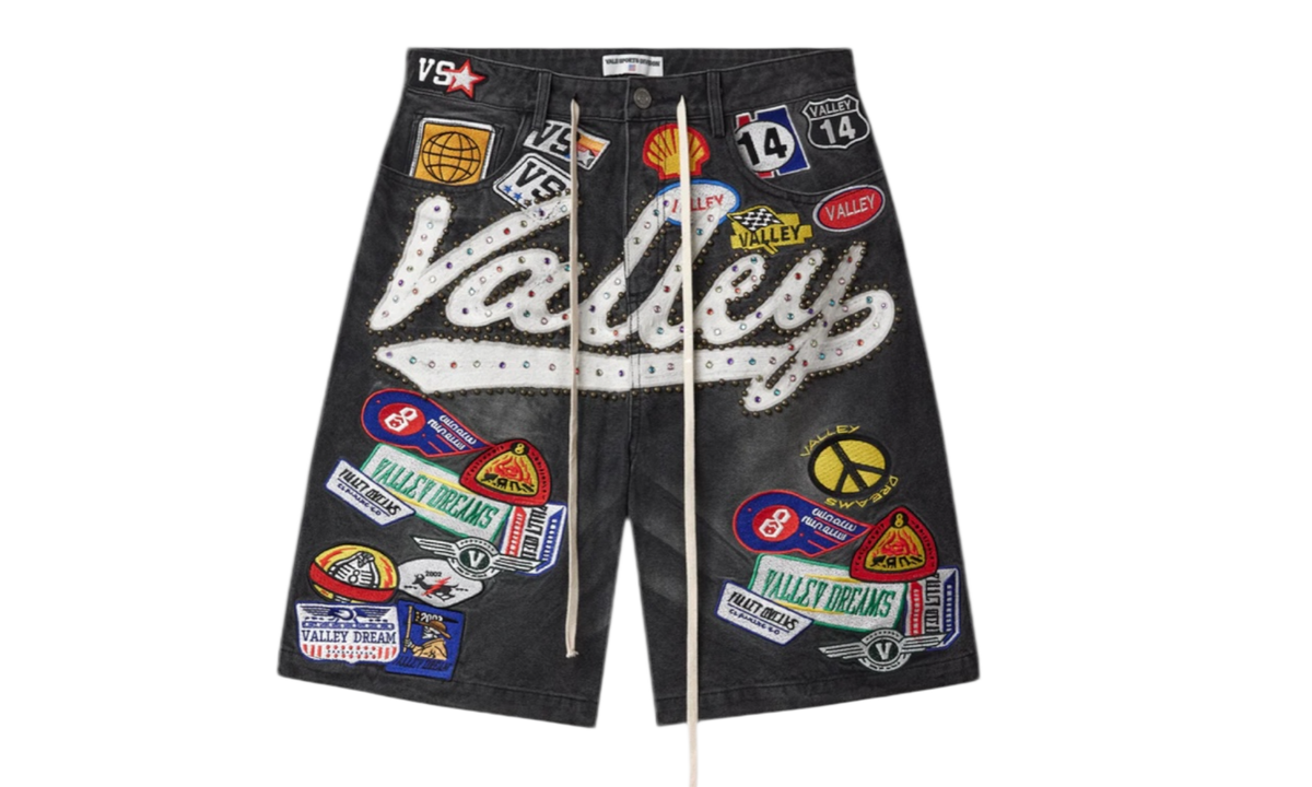 Vale Forever 1980's Black Jean Shorts