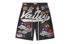 Vale Forever 1980's Black Jean Shorts